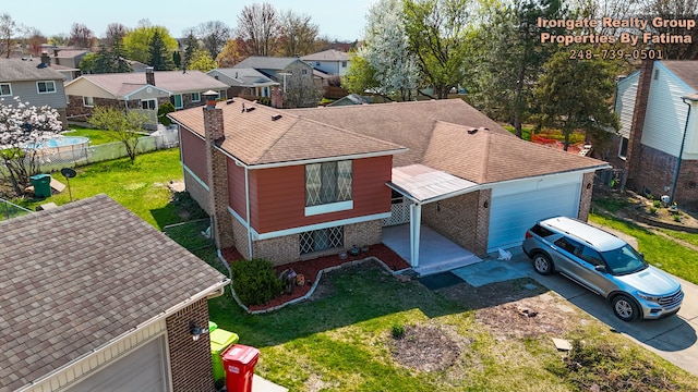 17906 Cider Mill St, Macomb, MI 48044 - aerial perspective of suburban area