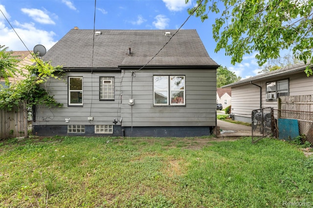 20186 Monte Vista St, Detroit, MI 48221 - back of property with a shingled roof
