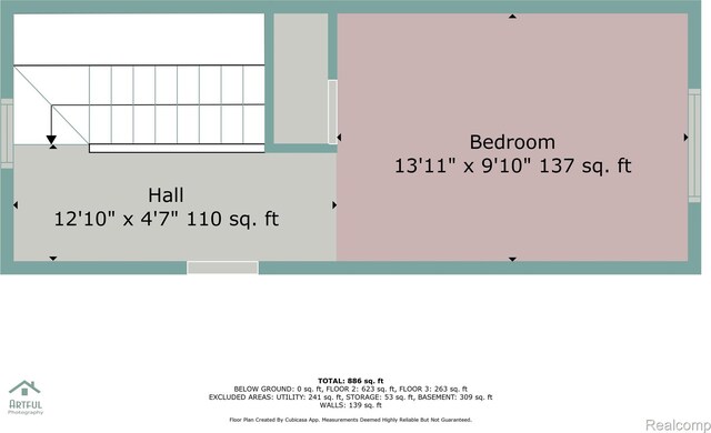20186 Monte Vista St, Detroit, MI 48221 - home floor plan