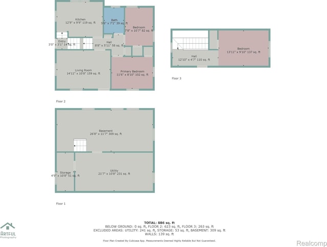 20186 Monte Vista St, Detroit, MI 48221 - home floor plan