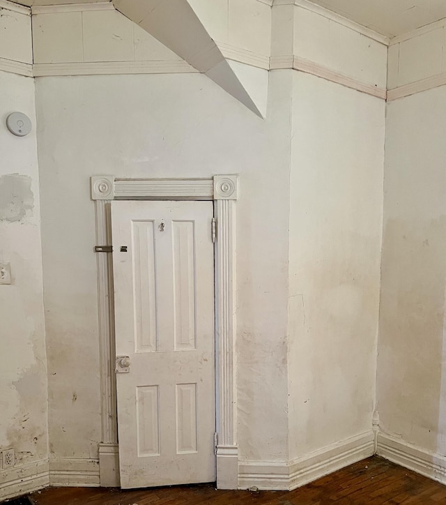 interior details featuring wood finished floors