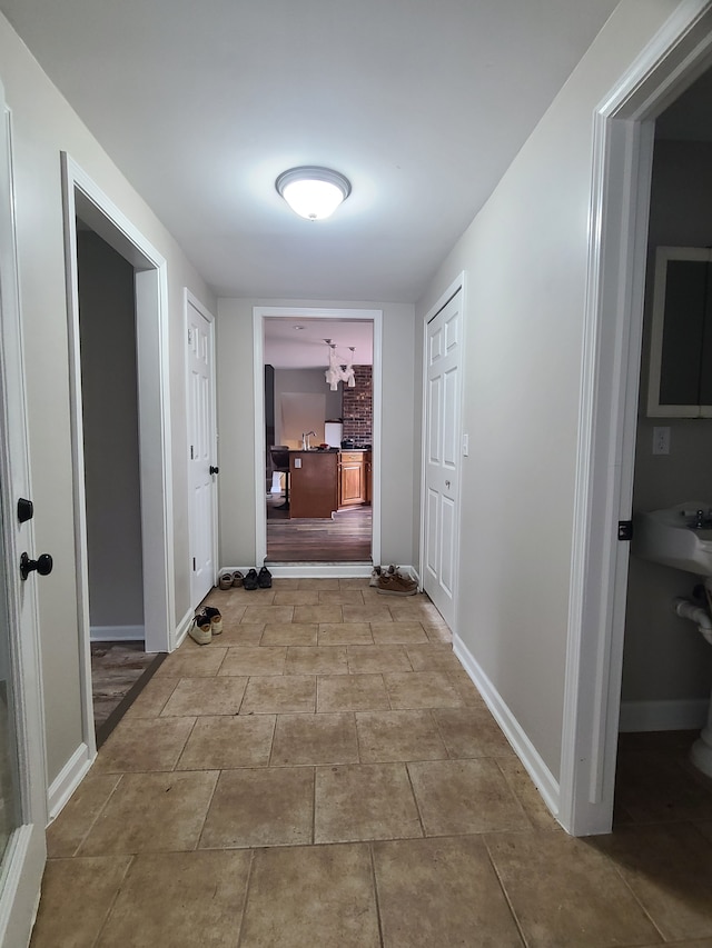 24800 Dayton Rd, Armada, MI 48005 - corridor with baseboards