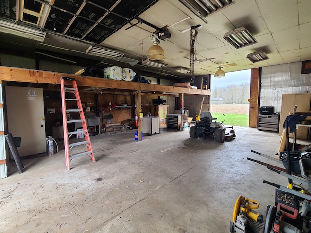 24800 Dayton Rd, Armada, MI 48005 - view of garage