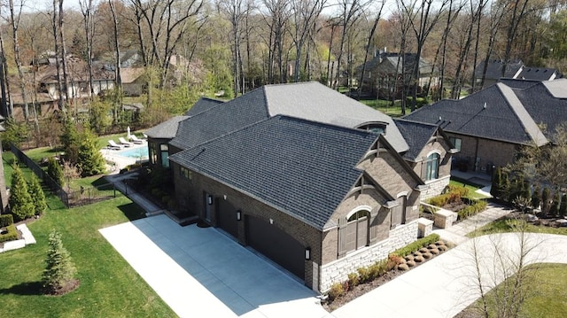 bird's eye view