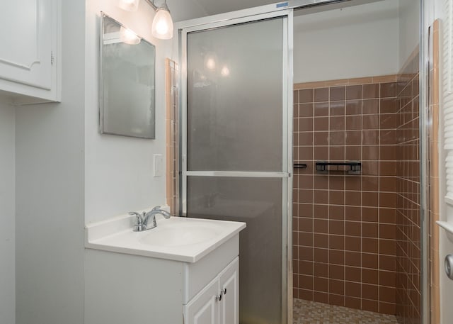 29742 Old Bedford St, Farmington Hills, MI 48331 - bathroom with a stall shower and vanity