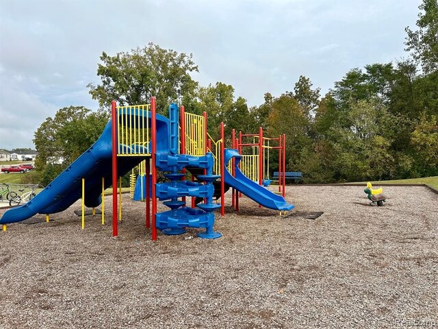 view of communal playground