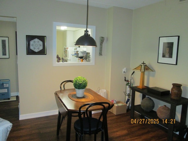 21800 Morley Ave Unit 403, Dearborn, MI 48124 - dining space featuring wood finished floors and baseboards