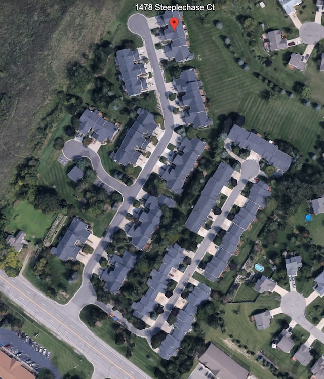 1478 Steeplechase Ct Unit 67, Howell, MI 48843 - aerial view