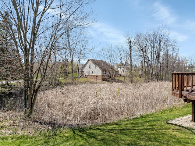 30701 Sandalwood Cir, Novi, MI 48377 - view of yard with a deck