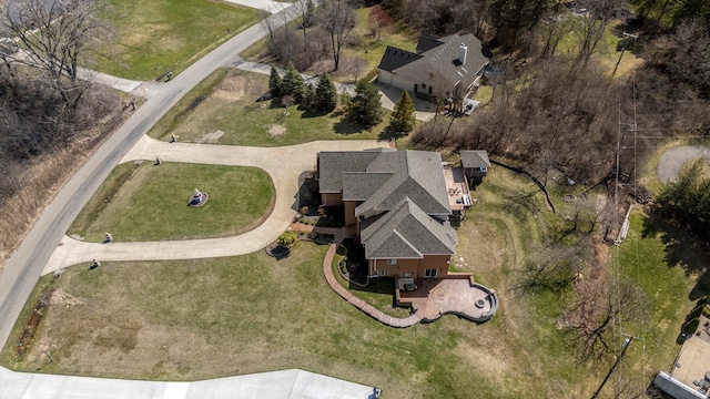 drone / aerial view