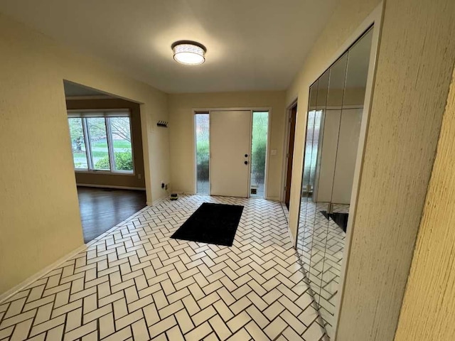 35315 Regency Ln, Farmington Hills, MI 48331 - entrance foyer featuring brick patterned flooring