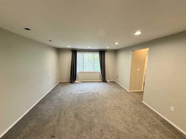 35315 Regency Ln, Farmington Hills, MI 48331 - empty room with recessed lighting, carpet flooring, and baseboards