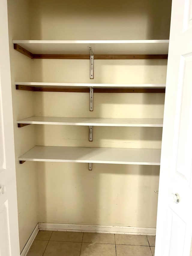 view of pantry