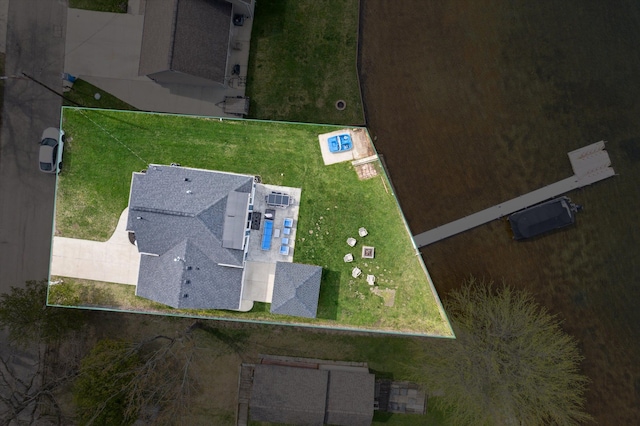 drone / aerial view