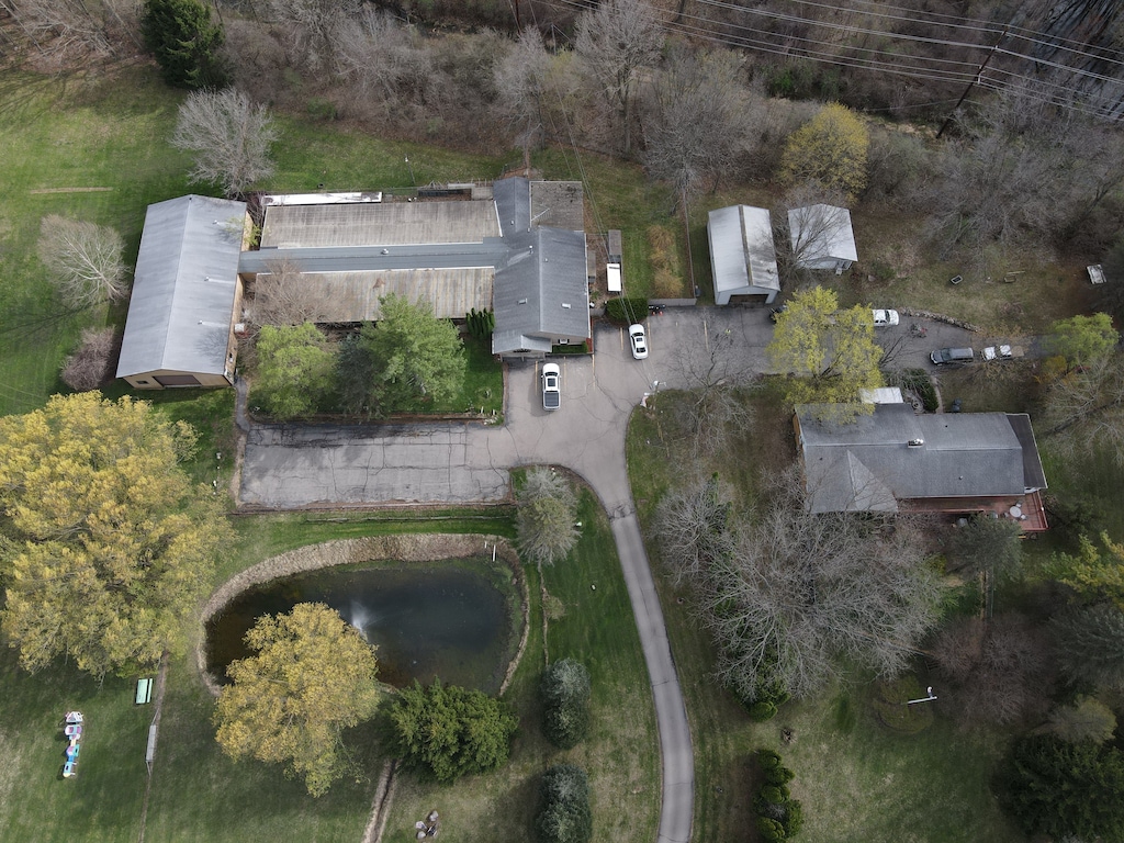 drone / aerial view