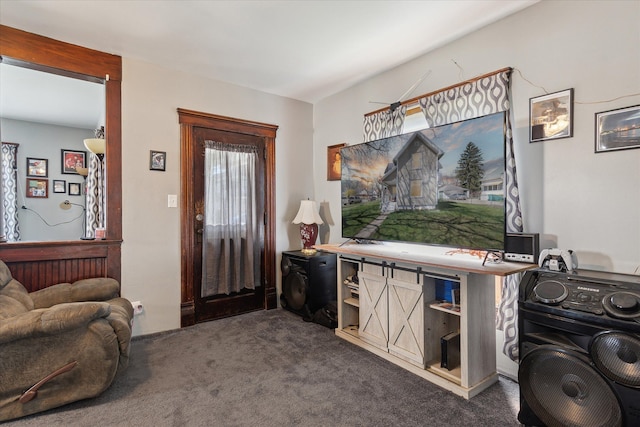 701 N Saginaw St, Durand, MI 48429 - interior space with carpet flooring