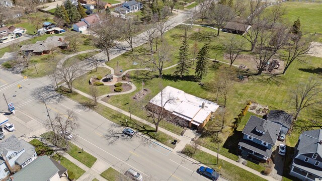 701 N Saginaw St, Durand, MI 48429 - birds eye view of property featuring a residential view