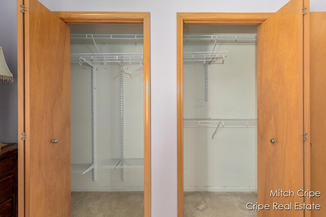 view of closet