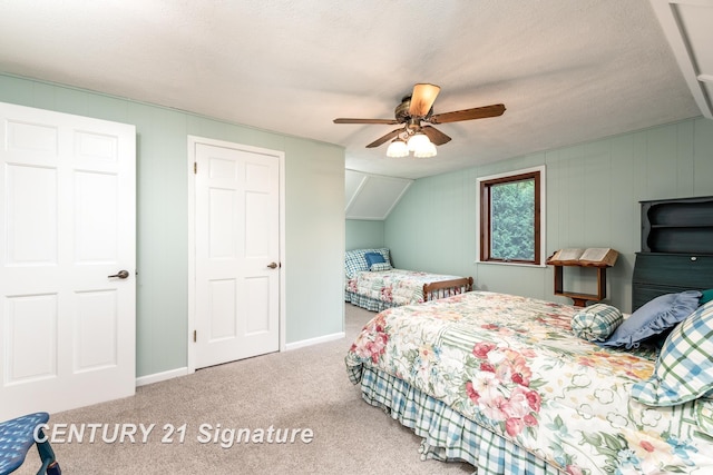33 Ferro St, Sanford, MI 48657 - bedroom with a ceiling fan and carpet flooring
