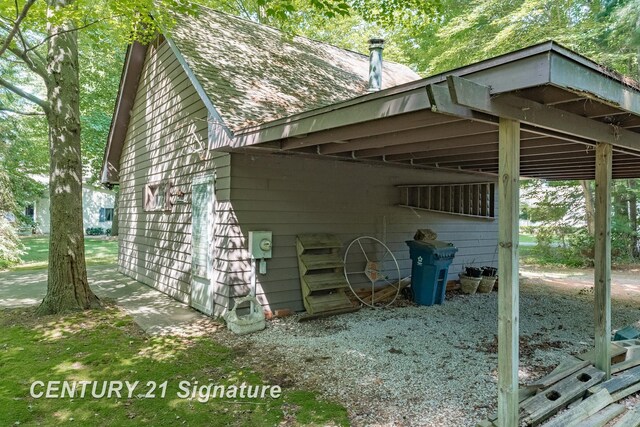 33 Ferro St, Sanford, MI 48657 - view of outbuilding