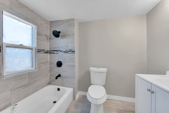 8127 Continental Ave, Warren, MI 48089 - bathroom with toilet, plenty of natural light, and baseboards