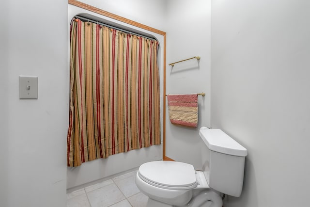 3553 Alpine Ct, Hillsdale, MI 49242 - bathroom with toilet and tile patterned flooring