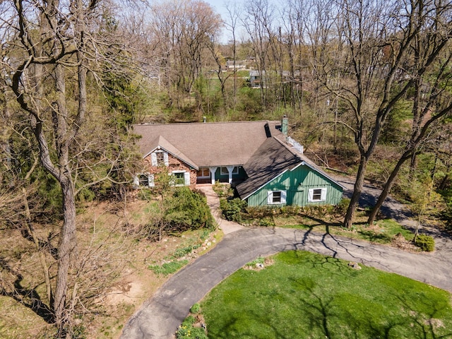 aerial view