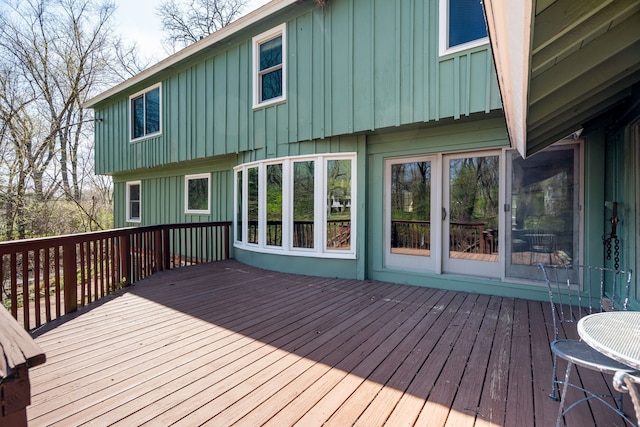 view of deck