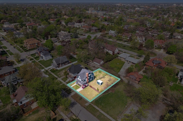 bird's eye view