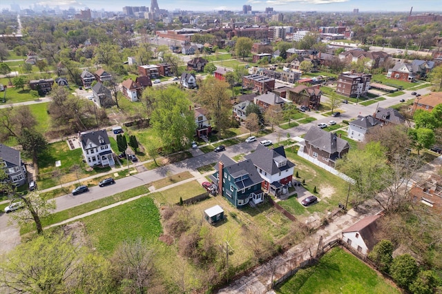 drone / aerial view featuring a residential view