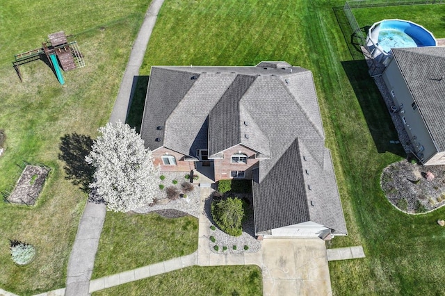 1355 Ridge View Ct, Grand Blanc, MI 48439 - bird's eye view
