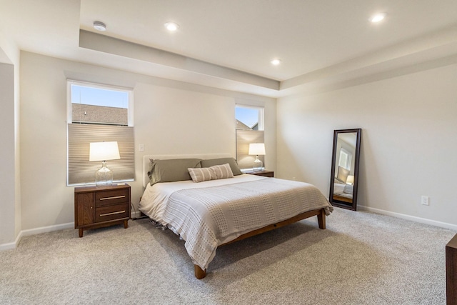 2670 Ironton Dr, Commerce Twp, MI 48382 - bedroom with light colored carpet, multiple windows, and baseboards