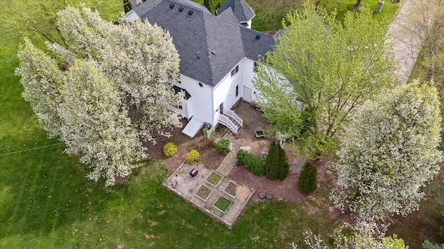 drone / aerial view