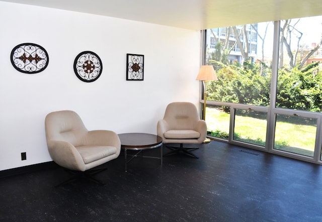 view of living area