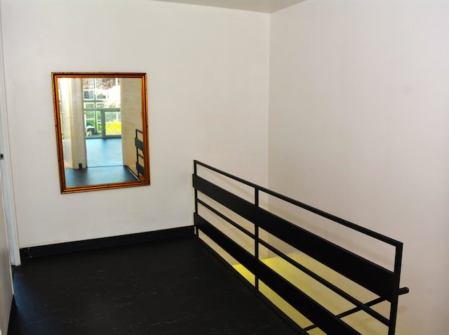 interior space with baseboards