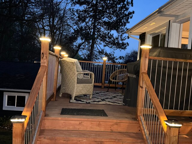 view of deck