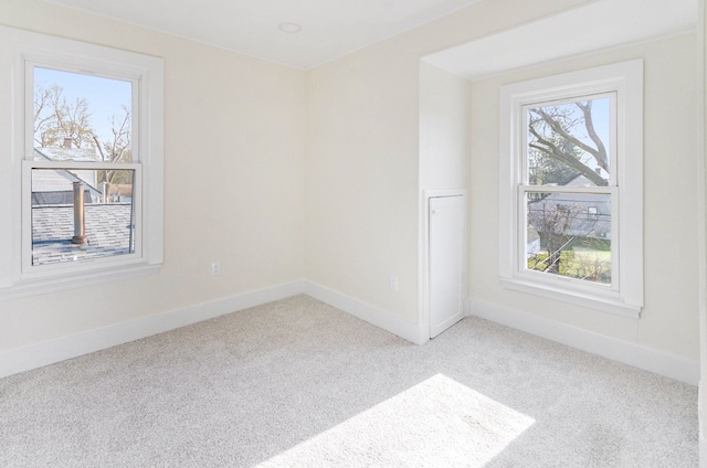 23040 Shakespeare Ave, Eastpointe, MI 48021 - spare room with light carpet and baseboards
