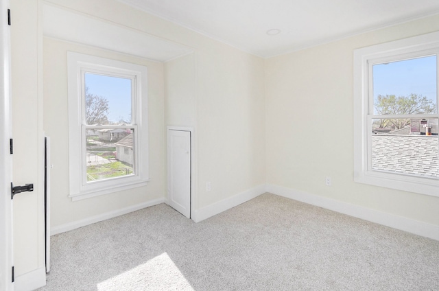 23040 Shakespeare Ave, Eastpointe, MI 48021 - empty room with baseboards and carpet flooring