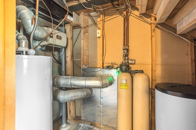 utilities featuring water heater