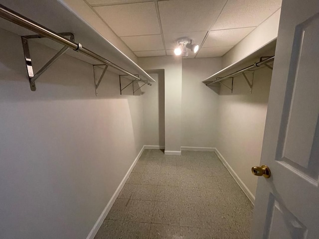 46132 Royal Dr, Chesterfield, MI 48051 - spacious closet featuring a paneled ceiling
