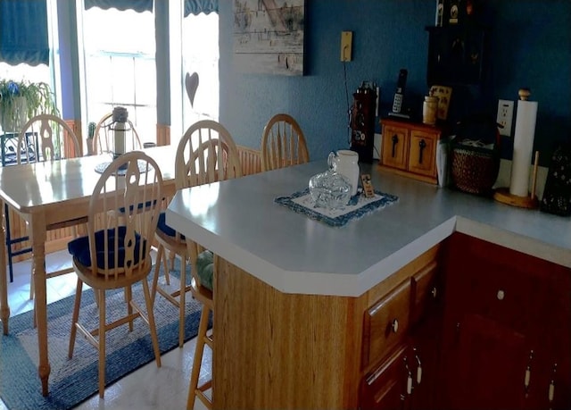 view of dining space