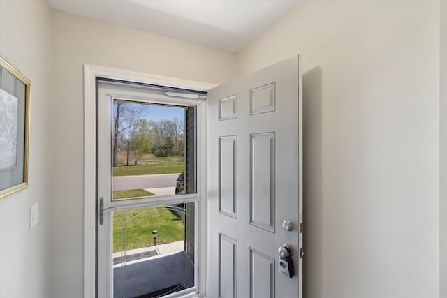 view of doorway
