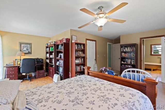 3620 Sharp Rd, Adrian, MI 49221 - bedroom featuring a ceiling fan
