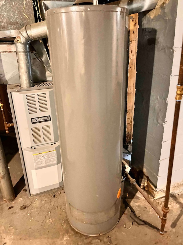 17421 Oakland St, Highland Park, MI 48203 - utilities with gas water heater