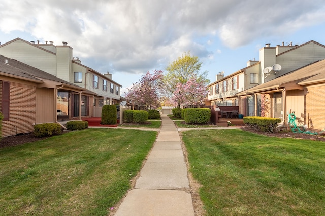31198 Country Way Unit 27, Farmington Hills, MI 48331 - view of home's community featuring a residential view and a lawn