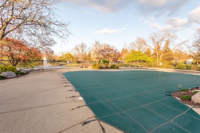 31198 Country Way Unit 27, Farmington Hills, MI 48331 - view of pool featuring a patio, a fenced in pool, and fence
