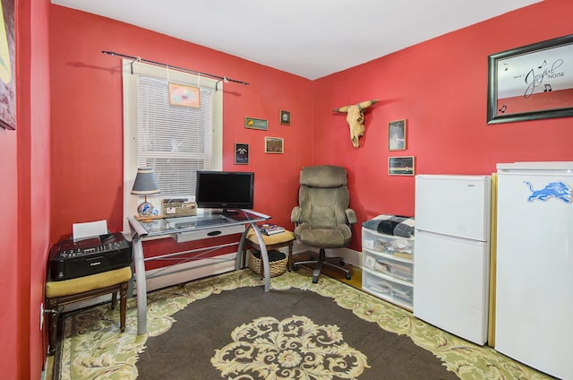 view of office space