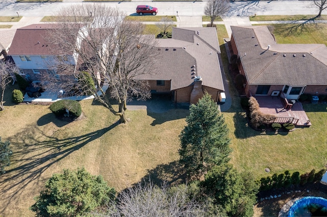 15895 Bexley St, Clinton Township, MI 48038 - aerial view
