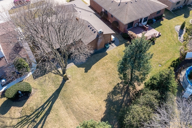 15895 Bexley St, Clinton Township, MI 48038 - birds eye view of property