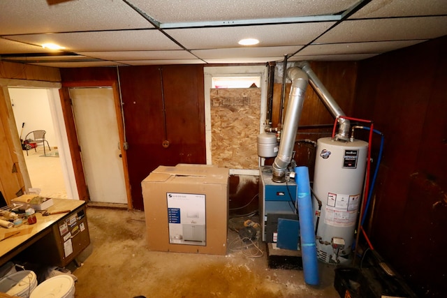 utilities with gas water heater